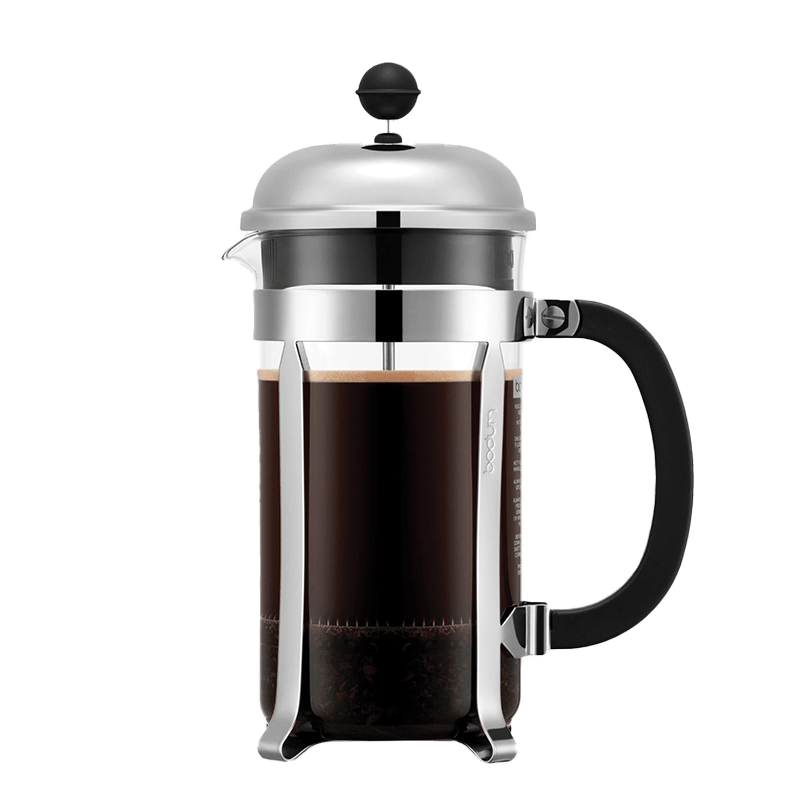 Bodum French Press 8 cup - silver